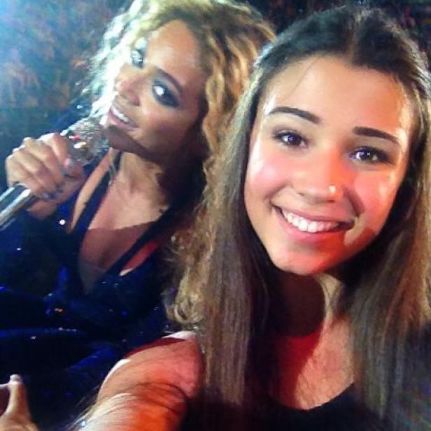 Beyoncé macht Selfie von Valentina berühmt