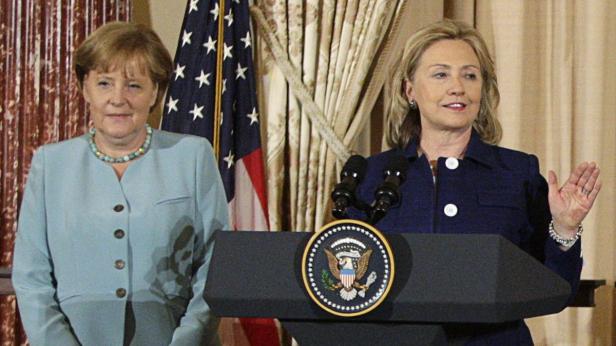 Warum Merkel auf eine Frau an der US-Spitze hofft
