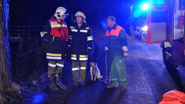unfall… Lilienfeld: Auto stürzt in Bach, Lenker tot