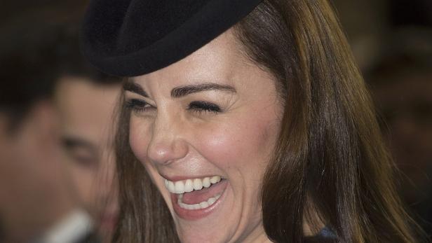 Britain's Catherine, Duchess of Cambridge attends