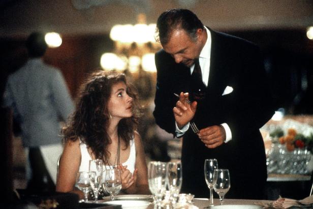Julia Roberts und Richard Gere in einer Szene aus dem Film „Pretty Woman“.