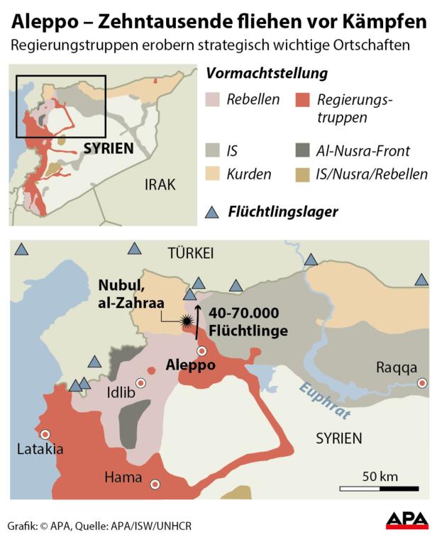 Türkei droht mit Eingreifen in Syrien