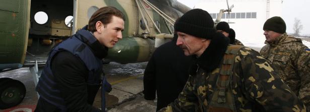 Kurz: "Brauchen mehr Aufmerksamkeit für Ukraine-Konflikt"