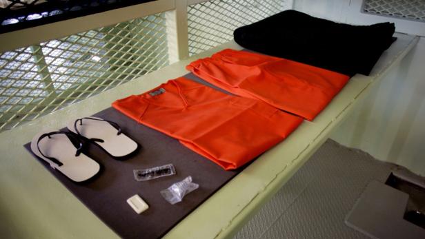File picture shows items given to detainees at Cam