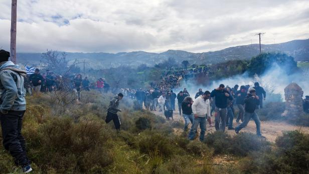 Griechenland: Vier Hotspots sind einsatzbereit