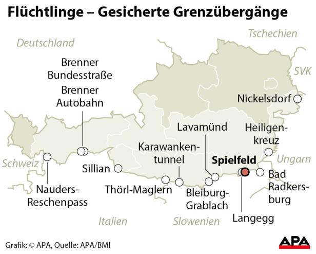 Mikl-Leitner: Kontrollen an 12 weiteren Grenzübergängen