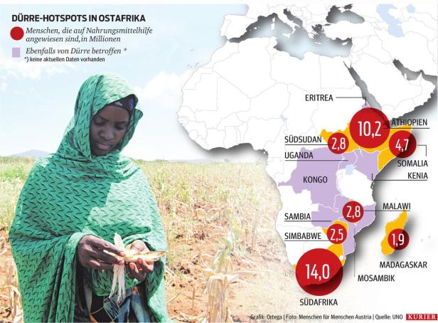 "Kleinbauern leiden am meisten": Dürrekatastrophe in Afrika