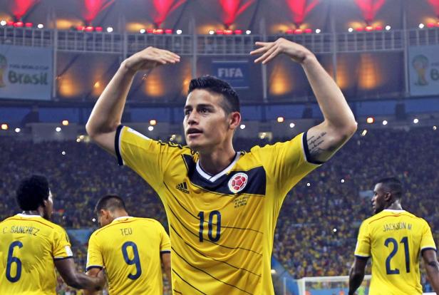 James zaubert Kolumbien ins Viertelfinale