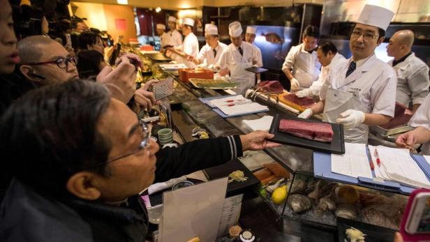 Sushi-Kette ersteigerte Thunfisch für 600.000 Euro