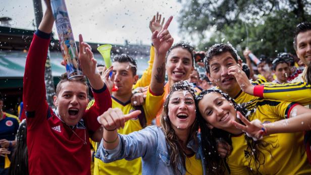 Kolumbien: Freudenfeiern nach WM-Sieg eskalierten