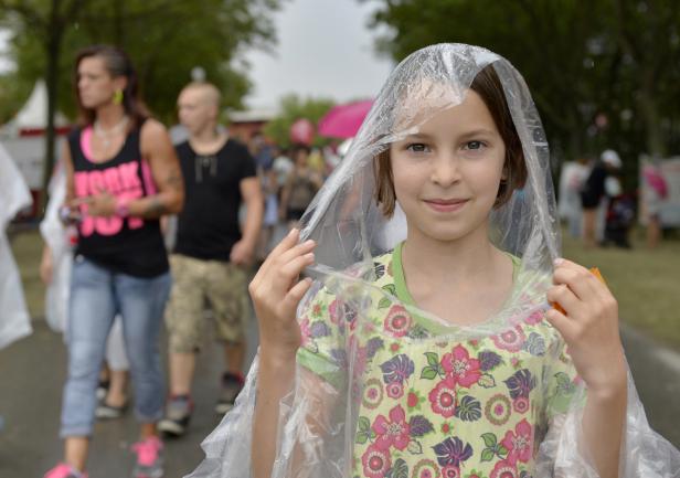 Trotz Regens: Insgesamt 3,1 Mio. Besucher auf Donauinselfest