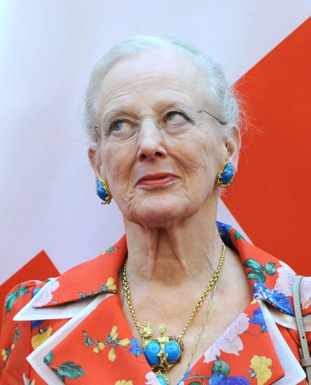 Königin Margrethe II. von Dänemark bei einer Veranstaltung.