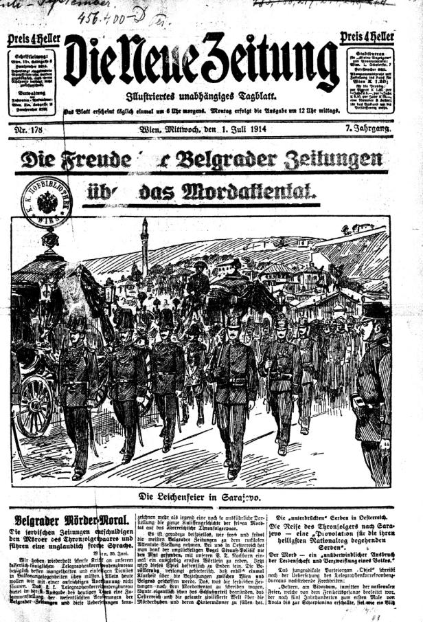 30. Juni: Sensationslust anno 1914
