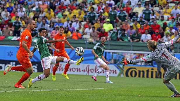 Niederlande dreht Spiel gegen Mexiko