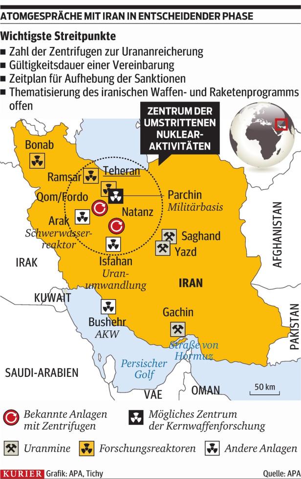 Atomverhandlungen mit Iran: Letzte Hürden