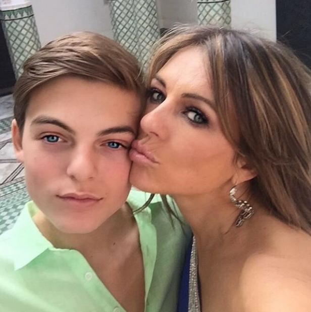 Liz Hurley: Ihr Sohn sieht aus wie ihr Zwilling