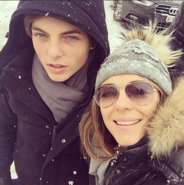Liz Hurley: Ihr Sohn sieht aus wie ihr Zwilling