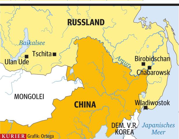 China "erobert" Russlands Osten