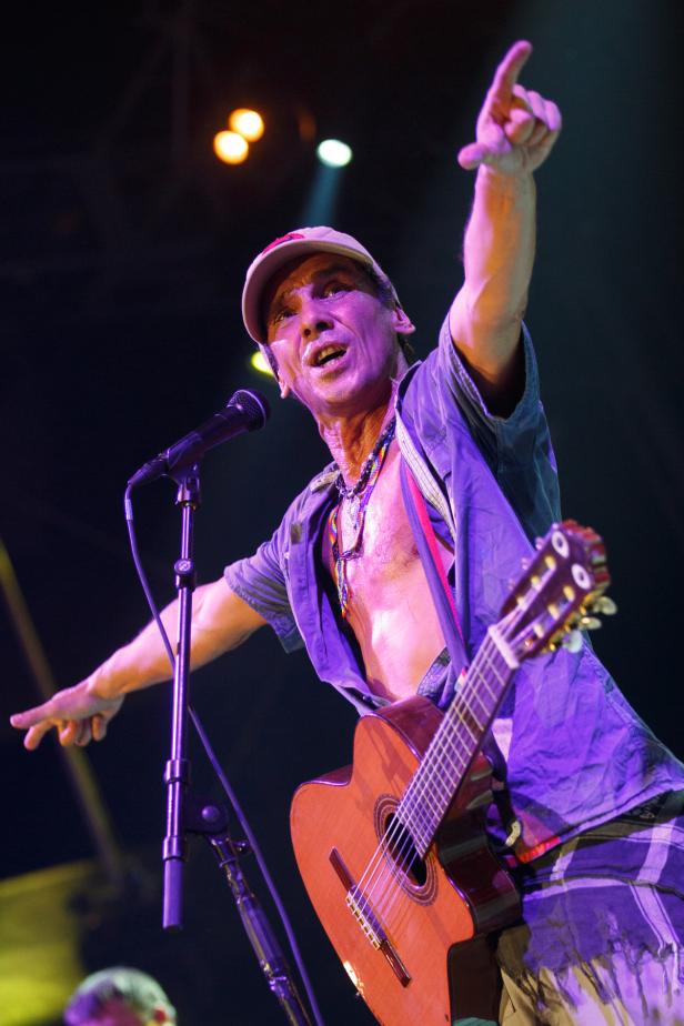 Hemmungslose Party mit Manu Chao