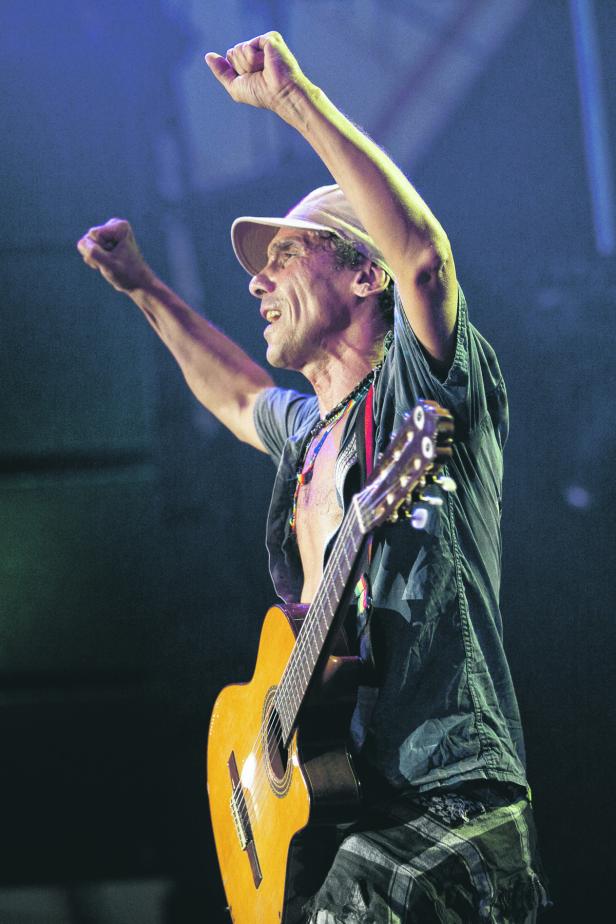 Hemmungslose Party mit Manu Chao