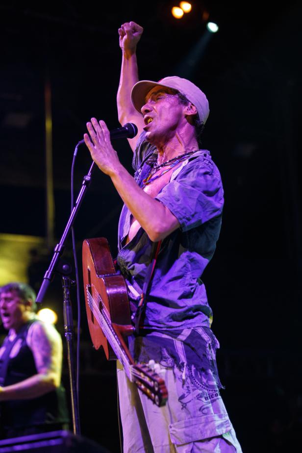 Hemmungslose Party mit Manu Chao