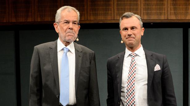 BP-WAHL: "KLARTEXT" - VAN DER BELLEN / HOFER
