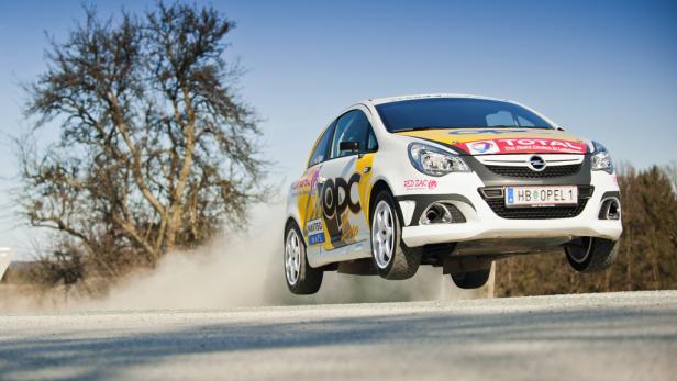 Debüt des Opel Corsa OPC Rallye-Cups