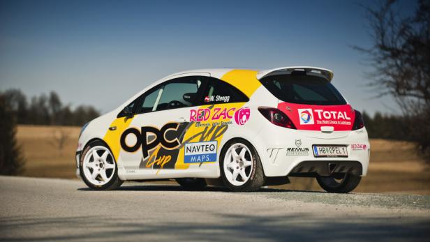 Debüt des Opel Corsa OPC Rallye-Cups