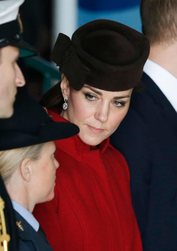 Herzogin Kate Kate heizt Schwangerschafts-Gerüchte an
