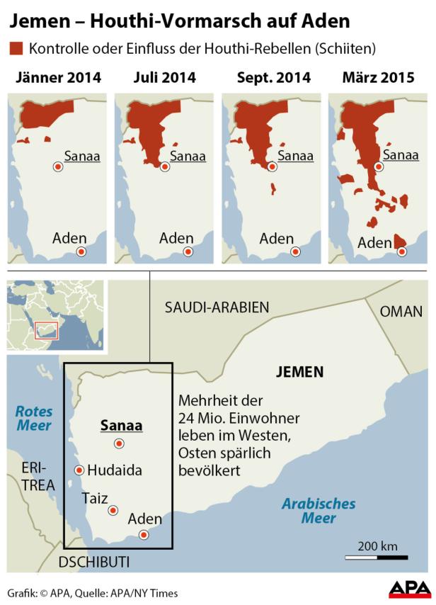 Offenbar ägyptische Soldaten in Aden gelandet