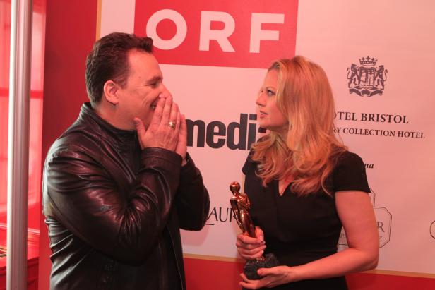 Romy 2015: So schäkerte die Schöneberger