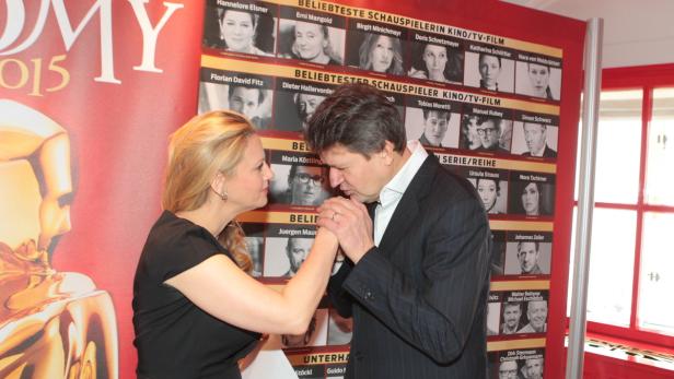 Romy 2015: So schäkerte die Schöneberger