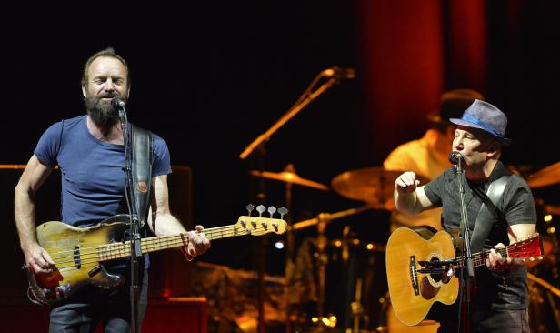 Sting und Paul Simon in Wien: Aufwieglerische Rhythmen!