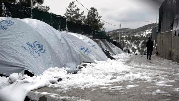 Südeuropa: Flüchtlinge sind Kälte schutzlos ausgeliefert