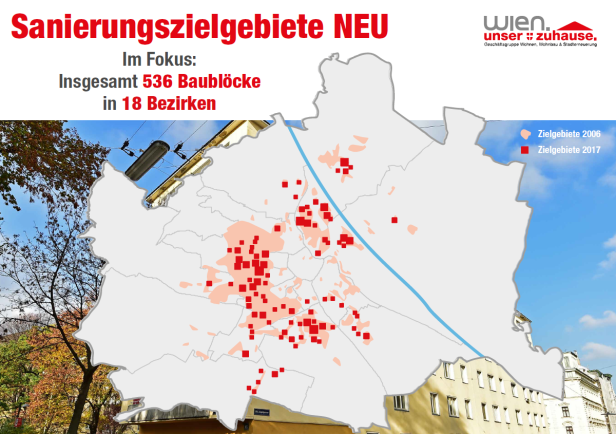 Sanierungsoffensive in Gürtelgrätzeln