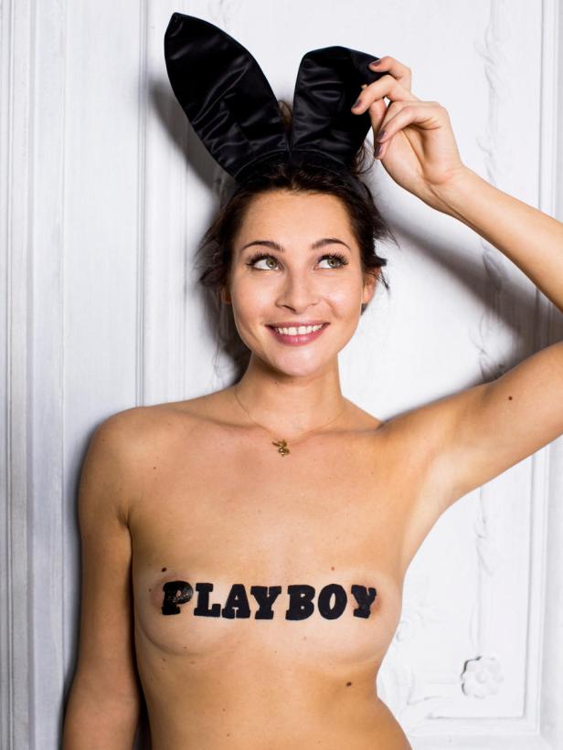 Dschungelcamperin Nicole Mieth im Playboy