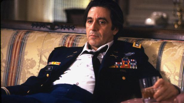 Al Pacino als Lieutenant Colonel Frank Slade in dem Film „Der Duft der Frauen“.