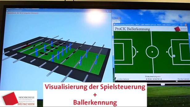 Roboter-Wuzzler spielt Menschen aus