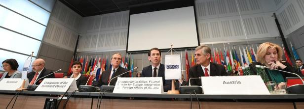 Kurz setzt Anti-Terror-Kampf auf OSZE-Agenda