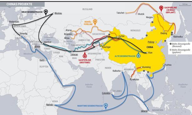 Chinas neue Seidenstraßen: Unterwegs zum Weltakteur