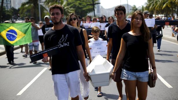 Erneut Proteste gegen Polizeigewalt in Rio