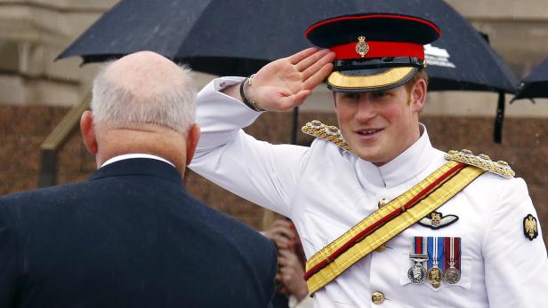 Umjubelt: Prinz Harry gutgelaunt in Australien