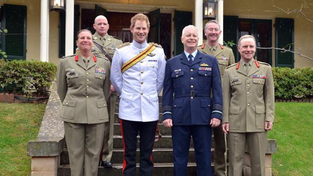 Umjubelt: Prinz Harry gutgelaunt in Australien