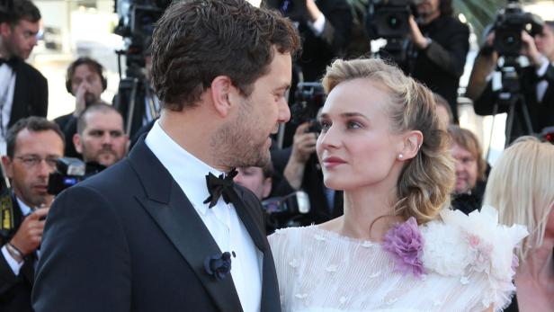 Diane Kruger und Joshua Jackson auf dem roten Teppich bei einem Filmfestival.