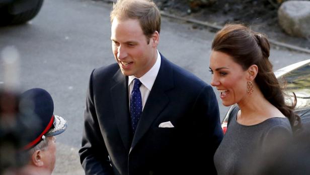 Prinz William und Kate Middleton bei einem öffentlichen Auftritt.