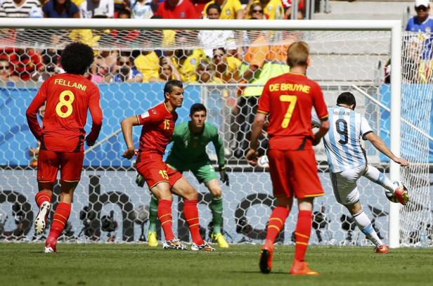 Argentinien - Belgien in Bildern