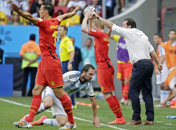 Argentinien - Belgien in Bildern