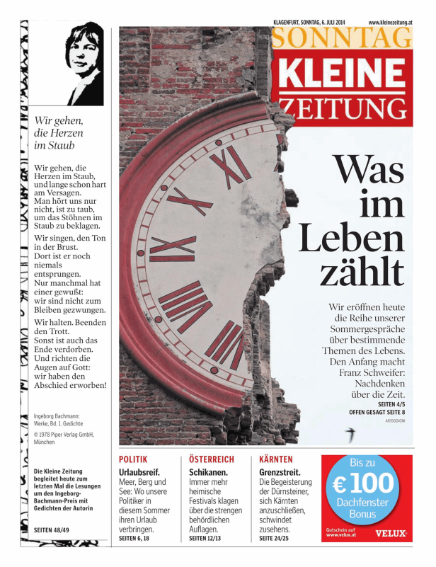Titelseiten vom 06.07.2014