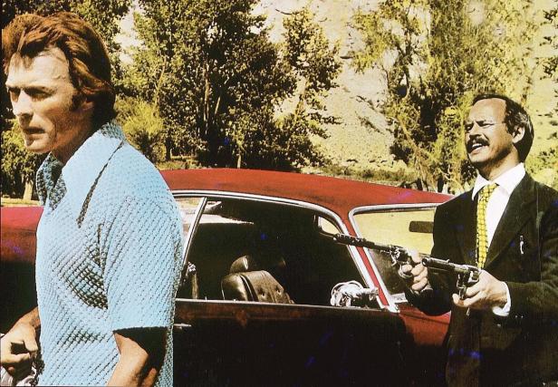 'Den letzten beißen die Hunde': Lewis (rechts) mit Clint Eastwood US-Schauspieler Geoffrey Lewis gestorben