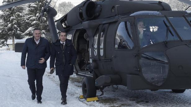 Grenzüberschreitende Luft-Einsätze für Davos